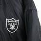 Mens 90s Oakland LA RAIDERS Jacket Black | XXL