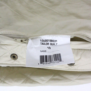 Womens BARBOUR Tailor Quilt Jacket Cream | Medium