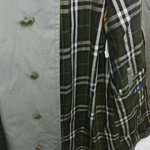 BURBERRYS 90s Trench Coat Green | Medium