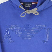 Load image into Gallery viewer, Mens ARMANI JEANS 00s Hoodie Blue | Large
