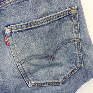 Womens LEVIS 501 Shorts Mid Blue | W36