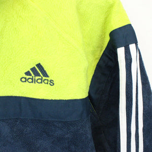 Womens ADIDAS 90s Fleece Jacket Navy Blue | Small