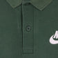 Mens NIKE Polo Shirt Green | Medium