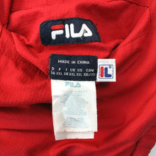 Load image into Gallery viewer, FILA 90s Fleece Gilet Red Black | XXL
