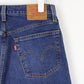 Womens LEVIS 501 Big E Jeans Mid Blue | W25 L26