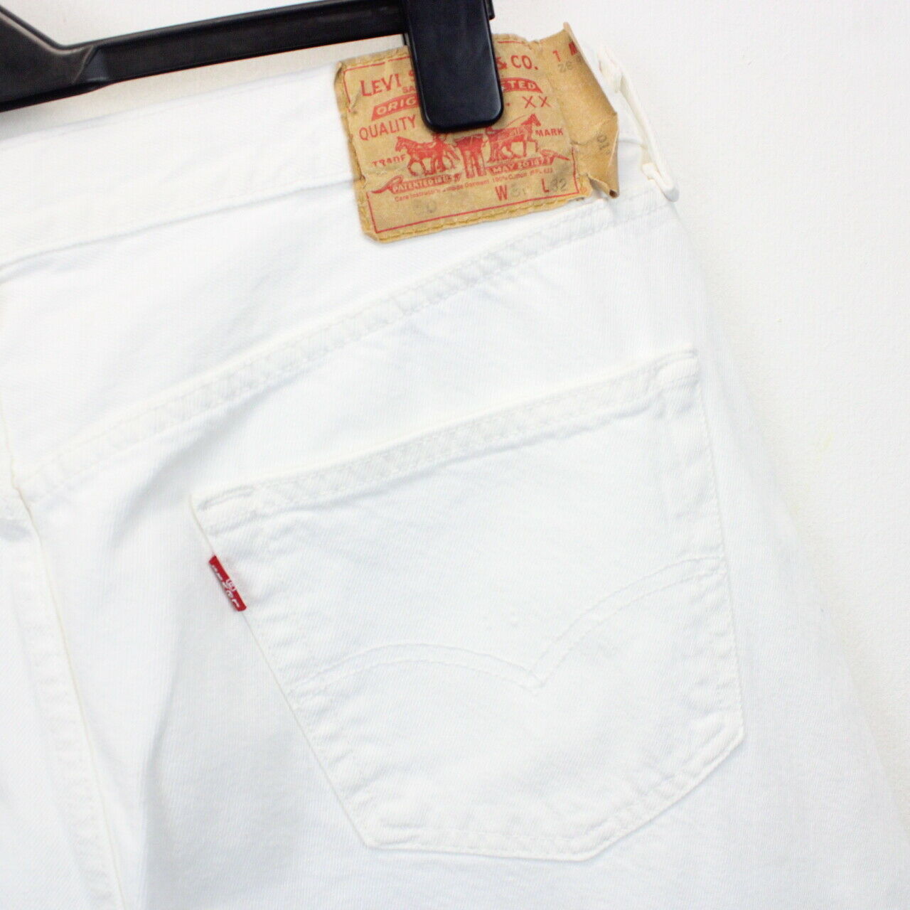 LEVIS 501 Jeans White | W36 L32