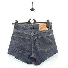 Load image into Gallery viewer, Womens LEVIS 501 Shorts Dark Blue | W26

