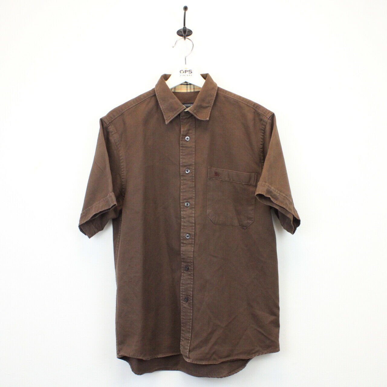 BURBERRY Corduroy Shirt Brown | Small