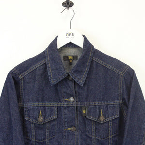 Womens Denim Jacket Dark Blue | Small
