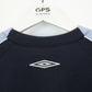 UMBRO 00s Sweatshirt Navy Blue | Medium