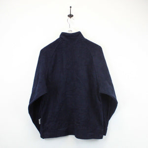 FILA 90s 1/4 Zip Fleece Navy Blue | Medium