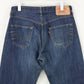 Mens LEVIS 501 Jeans Dark Blue | W34 L28