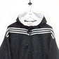 ADIDAS 90s 1/4 Zip Fleece Black | Medium