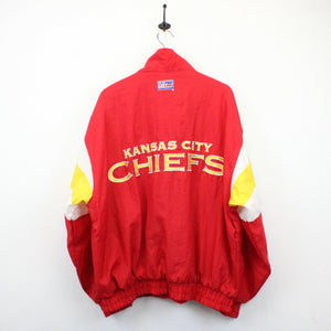 NFL 90s Kansas City CHIEFS Jacket Red | XL