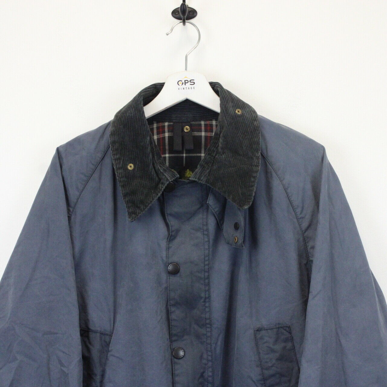 BARBOUR Bedale Waxed Jacket Blue | Large
