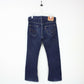 Mens LEVIS 907 Jeans Dark Blue | W34 L32