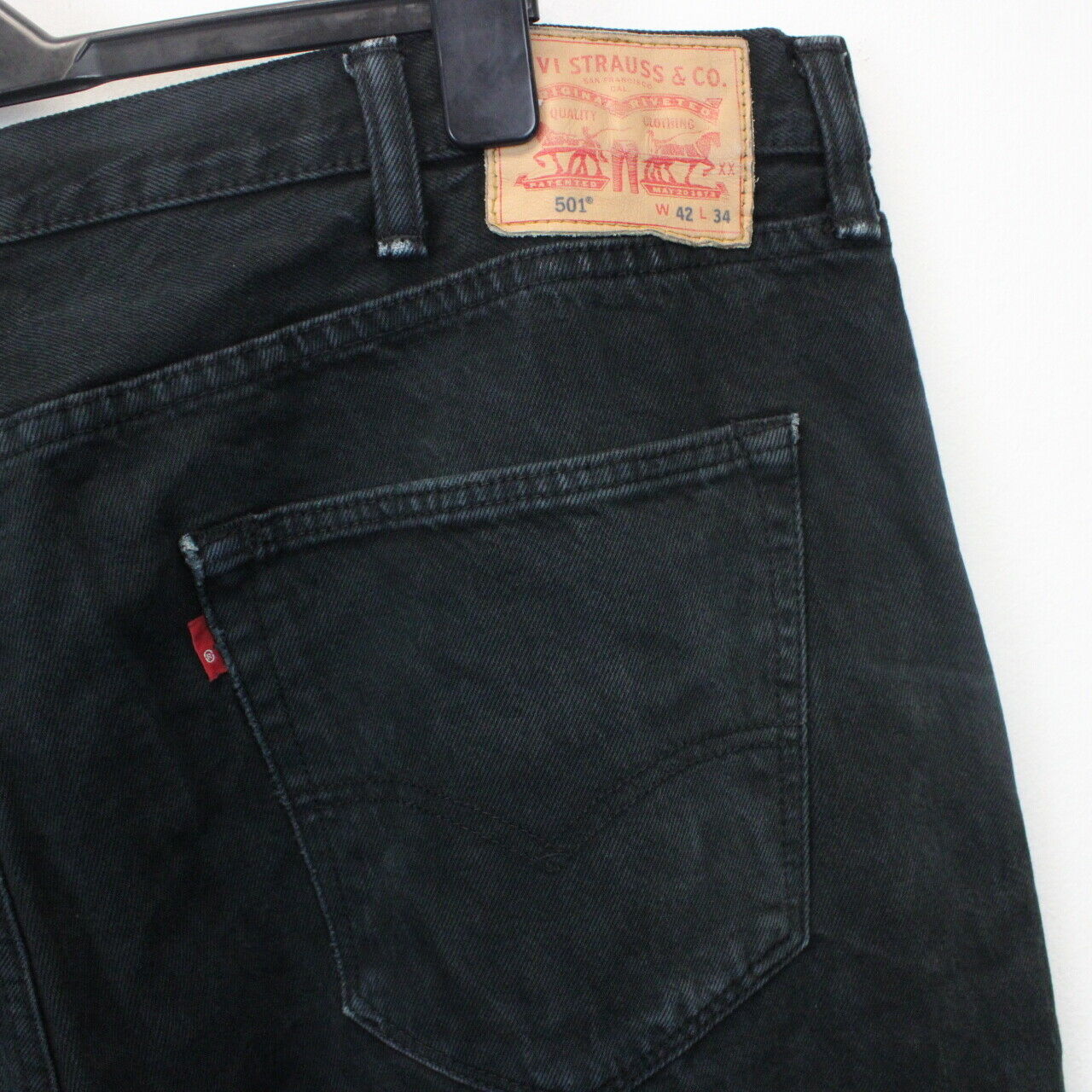 LEVIS 501 Jeans Black | W44 L34