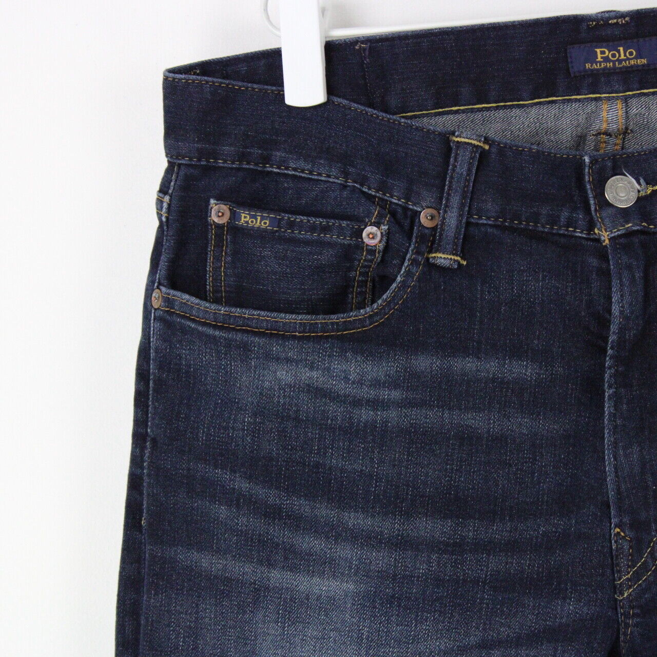 Mens RALPH LAUREN Varick Jeans Dark Blue | W34 L32