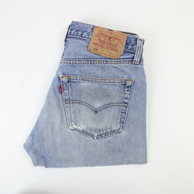 Load image into Gallery viewer, Womens LEVIS 501 Shorts Light Blue | W30
