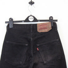 Load image into Gallery viewer, Womens LEVIS 501 Jeans Black | W26 L30
