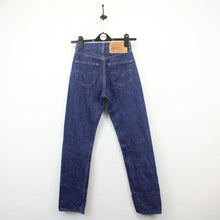 Load image into Gallery viewer, Womens LEVIS 501 Jeans Dark Blue | W24 L30
