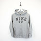 Womens NIKE Hoodie Grey | Small
