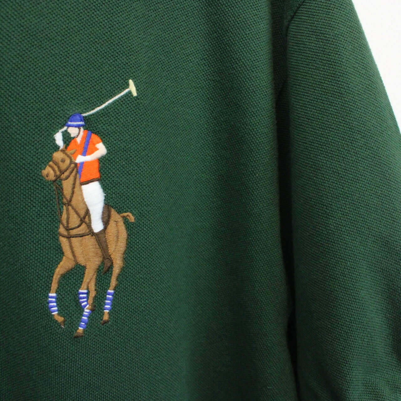 RALPH LAUREN Polo Shirt Green | XL