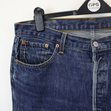 Load image into Gallery viewer, LEVIS 501 Jeans Dark Blue | W38 L30
