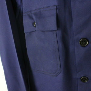 Mens Worker Chore Jacket Navy Blue | Medium