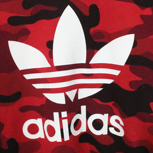 Womens ADIDAS ORIGINALS Sweatshirt Red | Medium UK 8-10