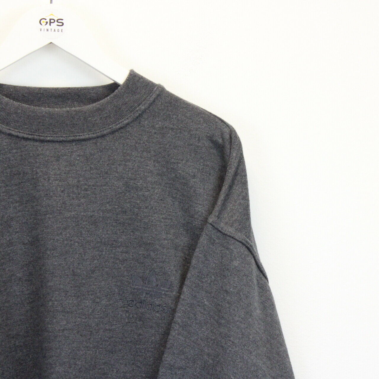 ADIDAS 90s Sweatshirt Grey | Medium