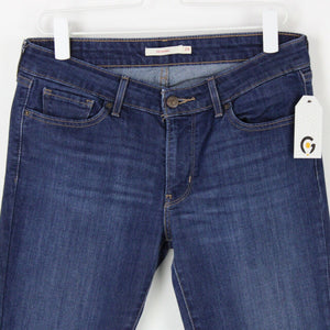 Womens LEVIS 711 Jeans Dark Blue | W29 L30