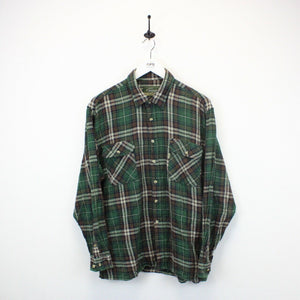 CHAMPION Check Shirt Green | XL