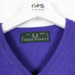 Vintage FRED PERRY Knit Sweatshirt Purple | Small