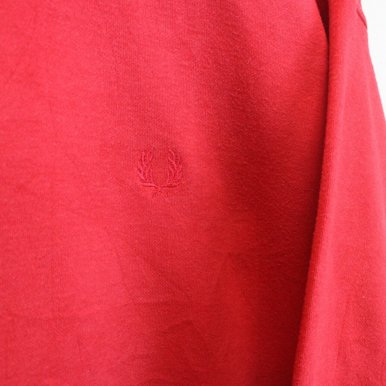 FRED PERRY 90s Sweatshirt Red | Medium