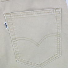 Load image into Gallery viewer, Mens LEVIS 512 Jeans Beige | W33 L30
