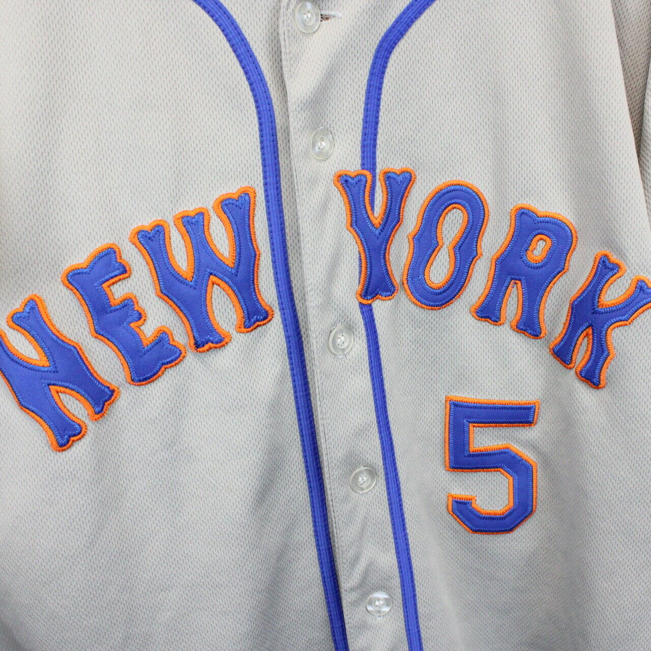 MLB New York METS Jersey Grey | Large