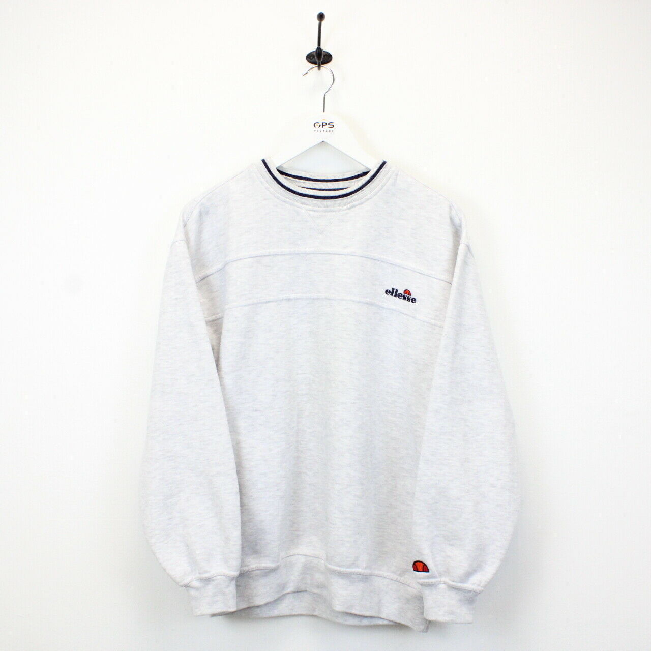 ELLESSE 90s Sweatshirt Light Grey | Small