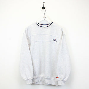 ELLESSE 90s Sweatshirt Light Grey | Small