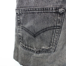 Load image into Gallery viewer, Womens LEVIS 501 Shorts Grey Charcoal | W28
