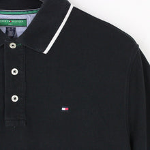 Load image into Gallery viewer, Mens TOMMY HILFIGER Polo Shirt Black | Medium
