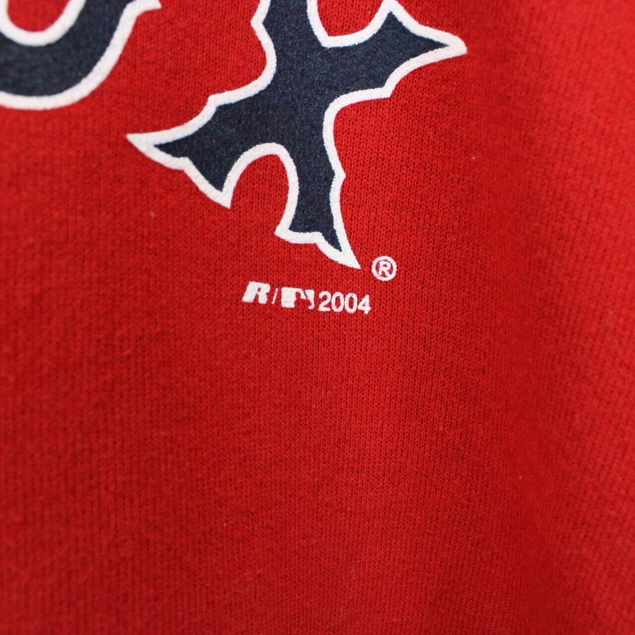 MLB RUSSELL ATHLETIC Boston RED SOX Sweatshirt Red | Medium