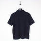 Mens FRED PERRY Polo Shirt Navy Blue | Large