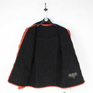 Womens BARBOUR INTERNATIONAL Quilt Jacket Orange | Medium