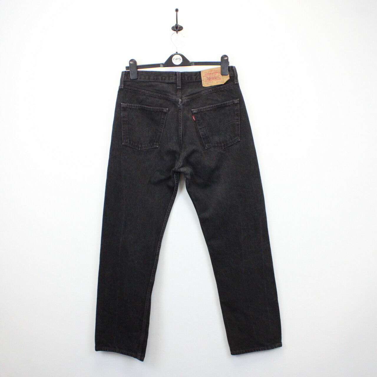 LEVIS 501 Jeans Black Charcoal | W32 L32