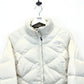 Womens THE NORTH FACE 550 Quilted Jacket Cream | Medium