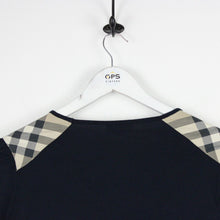 Load image into Gallery viewer, Womens BURBERRY LONDON T-Shirt Navy Blue | Medium
