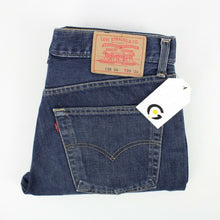 Load image into Gallery viewer, Mens LEVIS 535 Jeans Dark Blue | W33 L32
