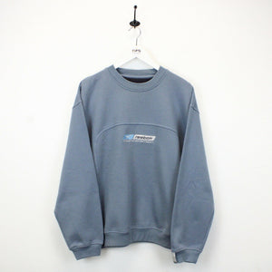 REEBOK 90s Sweatshirt Blue | Large
