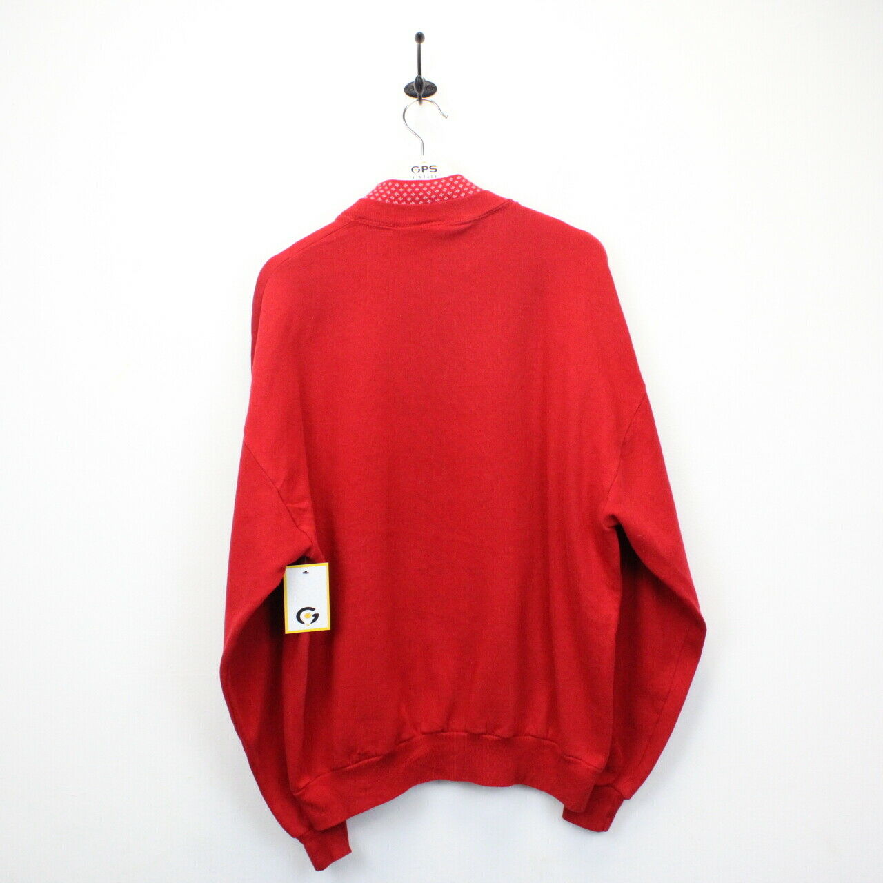 90s Christmas Sweatshirt Red | XL
